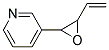 Pyridine, 3-(3-ethenyloxiranyl)-(9ci) Structure,119875-67-1Structure