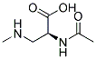 Alanine, n-acetyl-3-(methylamino)-(9ci) Structure,119945-11-8Structure