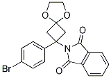 2-(2-(4-Bromophenyl)-5,8-dioxaspiro-[3.4]octan-2-yl)isoindoline-1,3-dione Structure,1199556-86-9Structure