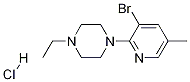 3-Bromo-2-(4-ethylpiperazino)-5-methylpyridine hcl Structure,1199773-19-7Structure