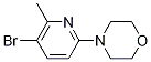 3-Bromo-2-methyl-6-morpholinopyridine Structure,1199773-21-1Structure