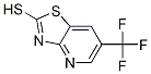 2-Mercapto-6-trifluoromethylthiazolo[4,5-b]pyridine Structure,1199773-39-1Structure