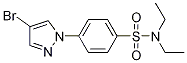 4-(4-Bromo-1h-pyrazol-1-yl)-n,n-diethylbenzenesulfonamide Structure,1199773-40-4Structure