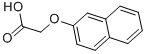 2-Naphthoxyacetic acid Structure,120-23-0Structure