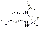 6-Methoxy-3a-(trifluoromethyl)-2,3,3a,4-tetrahydro-1h-benzo[d]pyrrolo[1,2-a]imidazol-1-one Structure,1200120-81-5Structure