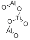 Aluminum titanium oxide Structure,12004-39-6Structure