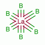 Lanthanum boride Structure,12008-21-8Structure