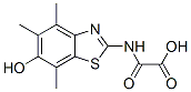 Acetic acid, [(6-hydroxy-4,5,7-trimethyl-2-benzothiazolyl)amino]oxo-(9ci) Structure,120164-73-0Structure