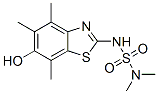 Sulfamide, n-(6-hydroxy-4,5,7-trimethyl-2-benzothiazolyl)-n,n-dimethyl- Structure,120164-84-3Structure