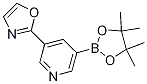 2-(5-(4,4,5,5-Tetramethyl-1,3,2-dioxaborolan-2-yl)pyridin-3-yl)oxazole Structure,1201644-46-3Structure