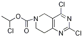 1-Chloroethyl 2,4-dichloro-7,8-dihydropyrido[4,3-d]pyrimidine-6(5h)-carboxylate Structure,1201781-22-7Structure