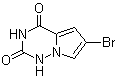 6-Bromo- pyrrolo[2,1-f][1,2,4]triazine-2,4(1h,3h)-dione Structure,1201784-90-8Structure