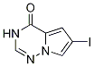 6-Iodopyrrolo[1,2-f][1,2,4]triazin-4-ol Structure,1201784-97-5Structure