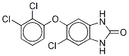 5-Chloro-6-(2,3-dichlorophenoxy)-1,3-dihydro-2h-benzimidazol-2-one Structure,1201920-88-8Structure