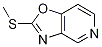 2-(Methylthio)oxazolo[4,5-c]pyridine Structure,120208-25-5Structure