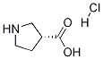 R-pyrrolidine-3-carboxylic acid-hcl Structure,1202245-51-9Structure