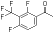 1-(2,4-Difluoro-3-(trifluoromethyl)phenyl)ethanone Structure,1202679-46-6Structure