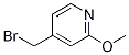 4-(Bromomethyl)-2-methoxypyridine Structure,120277-15-8Structure