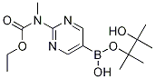 2-(Ethoxycarbonylmethylamino)pyrimidine-5-boronic acid pinacol ester Structure,1202805-23-9Structure