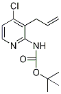 Tert-butyl 3-allyl-4-chloropyridin-2-ylcarbamate Structure,1203499-30-2Structure