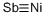 Nickel antimonide Structure,12035-52-8Structure