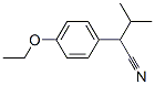 Benzeneacetonitrile, 4-ethoxy-alpha-(1-methylethyl)-(9ci) Structure,120352-98-9Structure