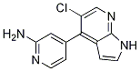 2-Pyridinamine, 4-(5-chloro-1h-pyrrolo[2,3-b]pyridin-4-yl)- Structure,1203568-87-9Structure