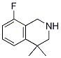 8-Fluoro-4,4-dimethyl-1,2,3,4-tetrahydroisoquinoline Structure,1203683-58-2Structure