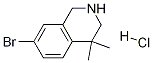 7-Bromo-4,4-dimethyl-1,2,3,4-tetrahydroisoquinoline hydrochloride Structure,1203684-66-5Structure