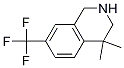 4,4-Dimethyl-7-(trifluoromethyl)-1,2,3,4-tetrahydroisoquinoline Structure,1203686-61-6Structure