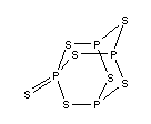 Phosphorus hepta sulfide Structure,12037-82-0Structure