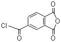 4-Chloroformylphthalic anhydride Structure,1204-28-0Structure