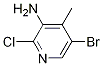 5-Bromo-2-chloro-4-methylpyridin-3-amine Structure,1204231-59-3Structure