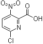 6-Chloro-3-nitro-2-pyridinecarboxylic acid Structure,1204400-58-7Structure