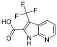 1H-pyrrolo[2,3-b]pyridine-2-carboxylic acid, 3-(trifluoromethyl)- Structure,1204475-74-0Structure