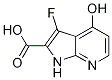 1H-pyrrolo[2,3-b]pyridine-2-carboxylic acid, 3-fluoro-4-hydroxy- Structure,1204476-04-9Structure