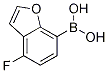 4-Fluorobenzofuran-7-boronic acid Structure,1204580-77-7Structure