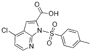 4-Chloro-1-[(4-methylphenyl)sulfonyl]- 1h-pyrrolo[2,3-b]pyridine-2-carboxylic acid Structure,1204809-92-6Structure