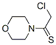 Morpholine, 4-(2-chloro-1-thioxoethyl)-(9ci) Structure,120508-34-1Structure