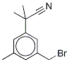 3-(Bromomethyl)-alpha,alpha,5-trimethyl-benzeneacetonitrile Structure,120512-36-9Structure