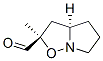 Pyrrolo[1,2-b]isoxazole-2-carboxaldehyde, hexahydro-2-methyl-, trans- (9ci) Structure,120529-84-2Structure