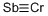 Chromium(III) antimonide Structure,12053-12-2Structure