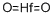 Hafnium(IV) oxide Structure,12055-23-1Structure