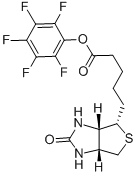 Perfluorophenyl5-((3as,4s,6ar)-2-oxohexahydro-1h-thieno[3,4-d]imidazol-4-yl)pentanoate Structure,120550-35-8Structure