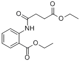 2-[(4-Ethoxy-1,4-dioxobutyl)amino]benzoic acid ethyl ester Structure,120572-43-2Structure