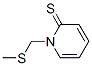 2(1H)-pyridinethione, 1-[(methylthio)methyl]- Structure,120665-44-3Structure