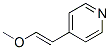 Pyridine, 4-(2-methoxyethenyl)-(9ci) Structure,120690-68-8Structure