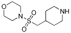 Morpholine, 4-[(4-piperidinylmethyl)sulfonyl]- Structure,1206969-00-7Structure