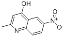 2-Methyl-6-nitroquinolin-4(1h)-one Structure,1207-82-5Structure