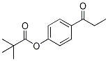 4-Propanoylphenyl 2,2-dimethylpropanoate Structure,120703-45-9Structure